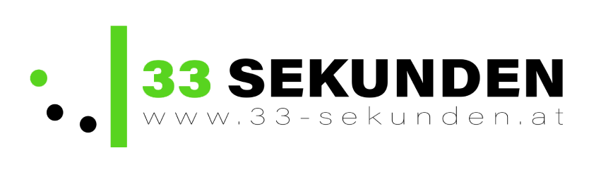 Logo von Luis Bruchmann und 33Sekunden - dem Unternehmen für Videoproduktion und Filmproduktion in der Steiermark.